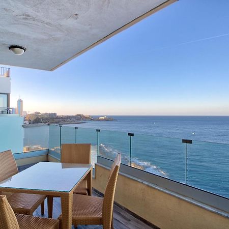 Seafront Sliema Apartment With Balcony & Sea Views By Jl Kültér fotó
