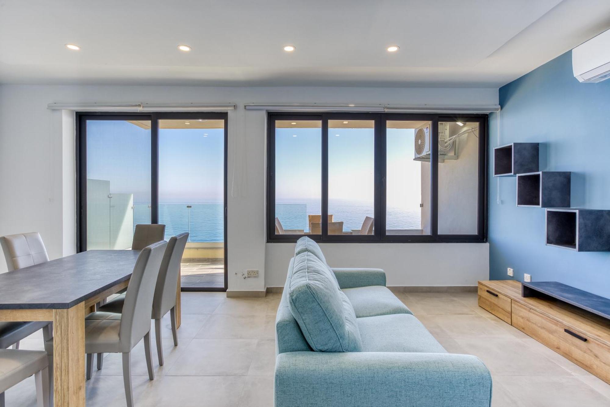 Seafront Sliema Apartment With Balcony & Sea Views By Jl Kültér fotó